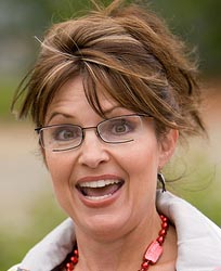 Sarah Palin - This is Sarah Palin, running mate of John McCain.