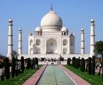 Taj Mahal - The famous Taj Mahal which is considered to be the Symbol of Love.
