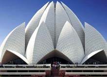 lotus temple - This is known for the wonderful archietecture.