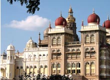 Mysore Palace - This was re-designed by a british architectwhich is a fine example of the styles of architecture
