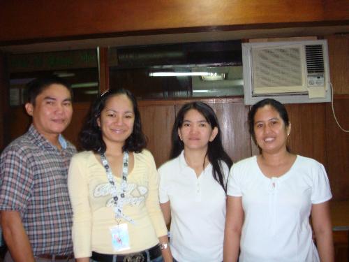 office personnel - Office of the Regional Director staff with the driver