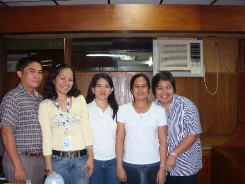 office personnel - old and new staff of the office of the regional director with the driver