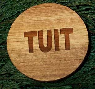a round tuit - A round tuit token