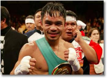 Pacman! - Manny Pacquiao, the legendary Filipino boxing champ