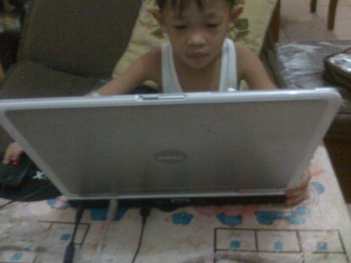 My kid using laptop - Is there a right age on when to start teaching the kids how to use the computer? Mu first born is 5 years old and he is showing some interest on using the computer. In fact he loves surfing youtube for nursery rhymes videos. and he is a frequent visitor on a phonics site. He also like playing games on the computer.