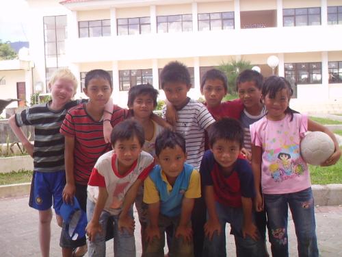 King's Kids Tomohon - Here are the first King's Kids Children and Teens from Tomohon. They are trained for the concert next September. There are 33 other children and Teens beside them. There are 5 Staffs for this children. They are also required to attend the bootcamp before the concert.  MMM...  There must be a lot of fun there. But the most important thing is they will get important lesson for their future.  Note For YWAM!ers:  Please post any photos for us to see. God Bless you!  Happy posting.