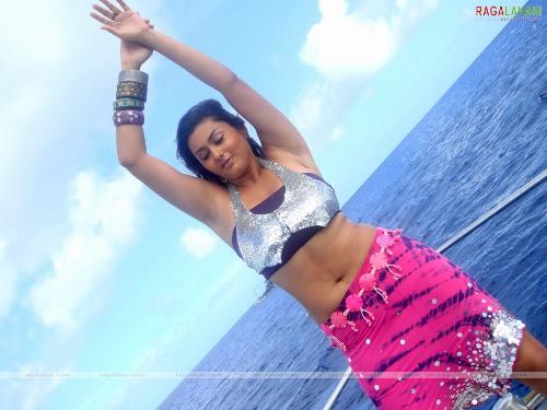 hot busty with deep navel - sexy namitha