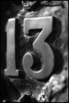 number 13 - the number 13
