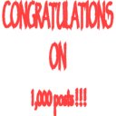 CONGRATULATIONS on Your 1,000th Post ! ! ! - CONGRATULATIONS for working hard & making your 1,000th post!!!