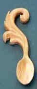 hand carved spoon - Similar to a hand carved spoon I used to have.