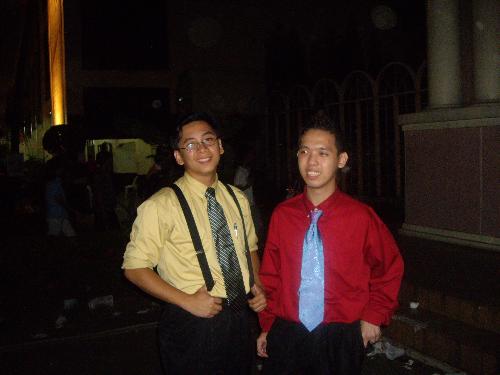 still me - me and my non hereditary brother.