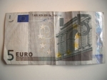 Five euros! - Five Euro bill
