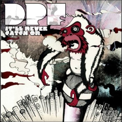 DPF - It'll never catch on. - Album cover for the new dpf album