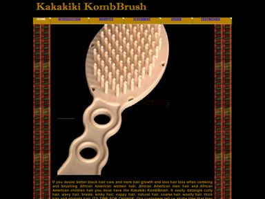 KakaKiki comb - This the type of comb I use.