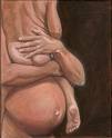 mom - Pregnant mother and child