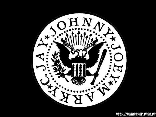 Presidential Seal - Ramones. Johnny was a republican while Joey was a democrat.