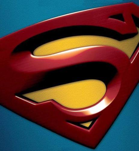 superman - Superman symbol up close