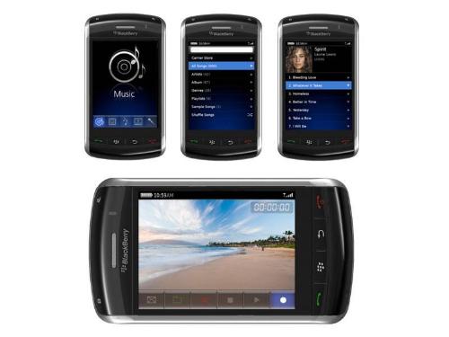 cell phone  - it is the model of rim's answer to i phone