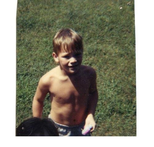 My baby - Justin at eight years old.