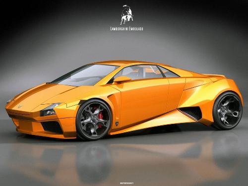 lamborghini embolado - orange lambo