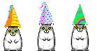 Birthday hampsters - birthday dancing hampters, gif
