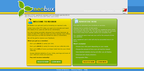 neobux.com - a photo of neobux.com