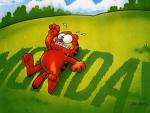 garfield - hate mondays