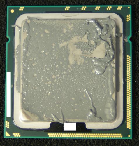Core i7 chiptop - the top (IHS) of a Intel Core i7 processor!