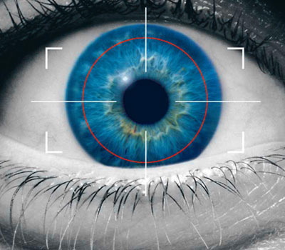 eye reflex exam - a picture of analysis exam