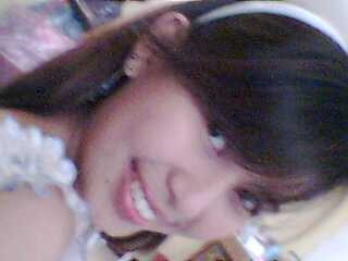 the bangs - just me fooling around... Trying to fluff the bangs. Lol.