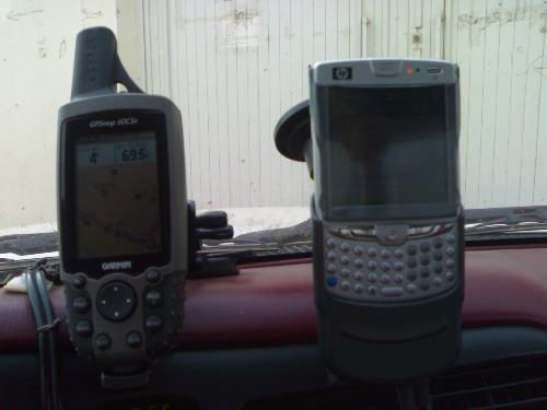 gpsmap 60cxs + ipaq6515c - gpsmap 60csx + ipaq6515c