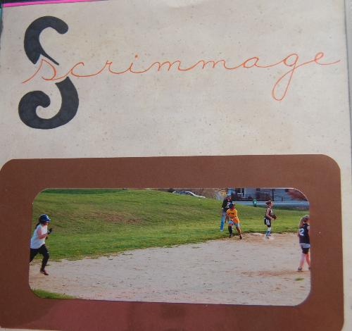 scrimmage game - simple journaling is sometimes all that is needed