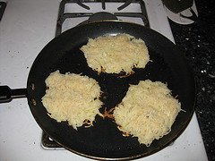 Potato Pancakes - I love making Potato Pancakes from leftover mashed potatoes