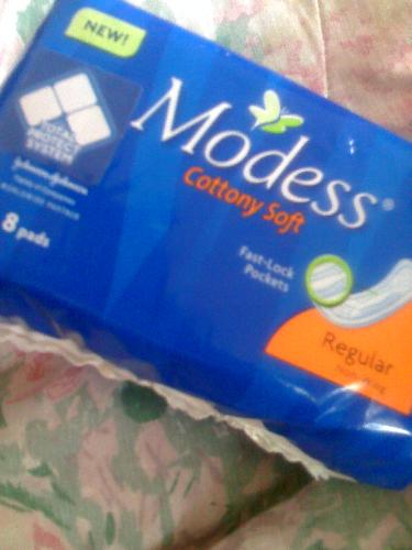 My favorite monthly period use - When I had my monthly period I always use sanitary napkin and this one is my favorite