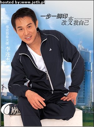 jet li - jet li poses for seven