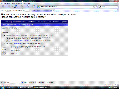 Neobux error - Neobux - weird error for a moment!