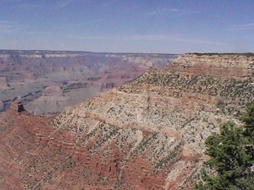The Grand Canyon  - The view from the Grand Canyon North Rim. I thought this was appropriate. This was the first vacation I took as an adult on my own with my husband.