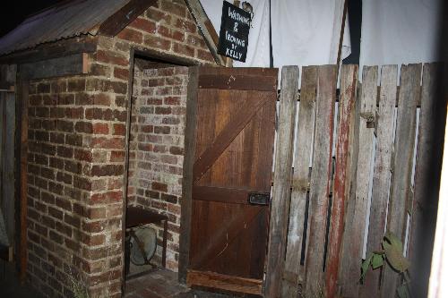 An old Outside Loo - Old outside loo at the Melbourne museum