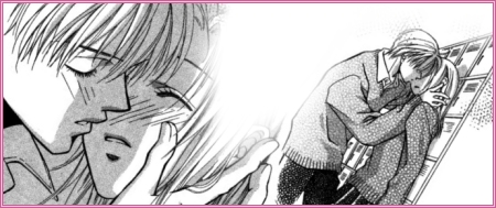 Locker Scene from Cinderella&#039;s Letter - Spring has come the our heroine is in quandary on being alone and to add more difficulty, she gets acquainted with this arrogant guy who rubs her the wrong way.. well, you know how Shoujo mangas make them interesting (^_^ )