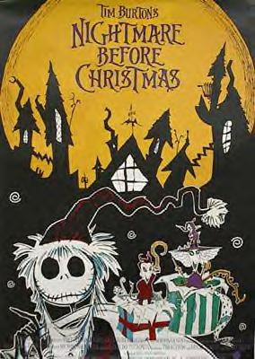 nightmare before christmas - nightmare before christmas poster