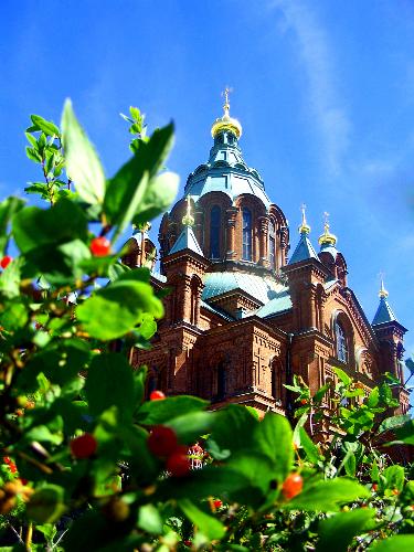 Uspenski cathedral - Uspenski Orthodox cathedral in Helsinki.