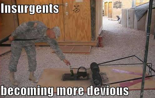 terrorists try clever new tactics - just some funny stuff I found out there online. thought we could all use a few laughes these days.
