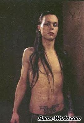 Ville Valo - Ville Valo with long hair