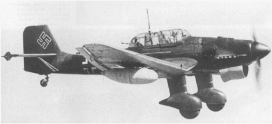 Ju87 Stuka - Stuka Dive-bomber.