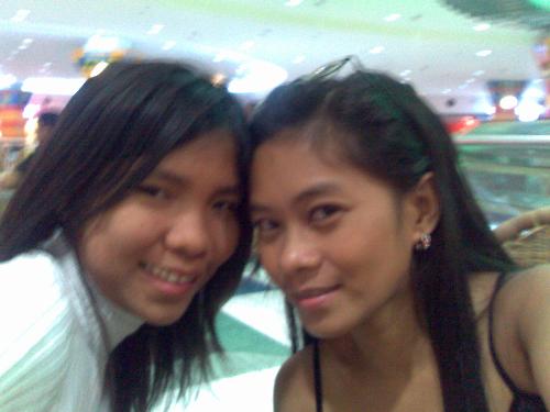 me & my friend - Me and Bhamba went to Gateway Mall.