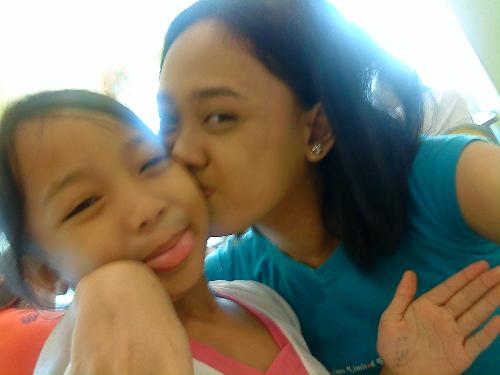 bonding time - I really love my younger sistah that I care too much..