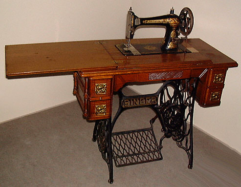 Image of the type of sewing machine my great-grand - This is the type of machine my great grandmother had