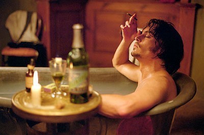 Johnny Depp - Johnny Depp in the bath