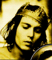 Johnny Depp - Johnny Depp in crown