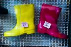 boots - use for foot to be safe and keep off the flood, use for rainy season.
